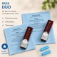 Lot de 2 sticks + 2 serviettes microfibres+ 2 recharges + 2 étui à lunette